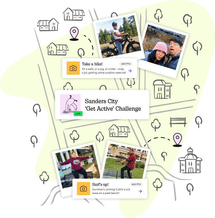 Bring your community together through Experiences that spark connection