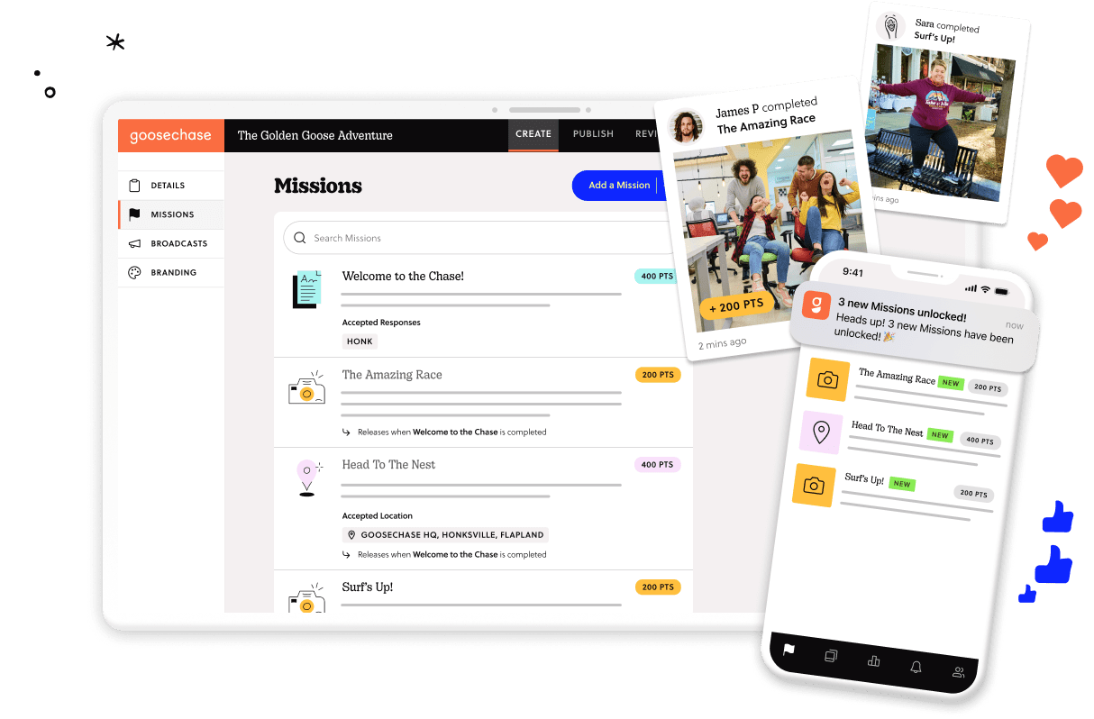 Mission management and completion