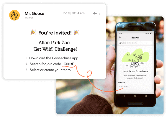 Enable easy access through join codes and mobile-first design