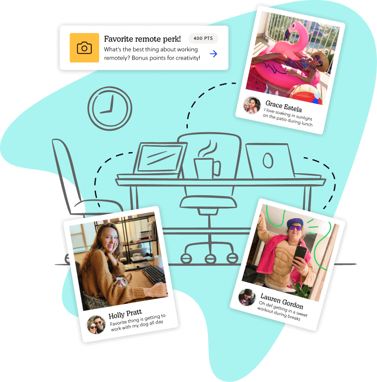 Bring your team together through interactive Experiences that inspire connection