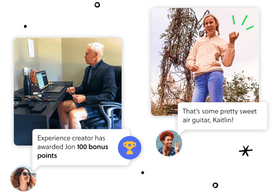 Capture memorable submissions through photo submissions and friendly leaderboards