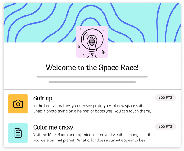 Kickstart creative tours that inspire exploration and discovery using templates